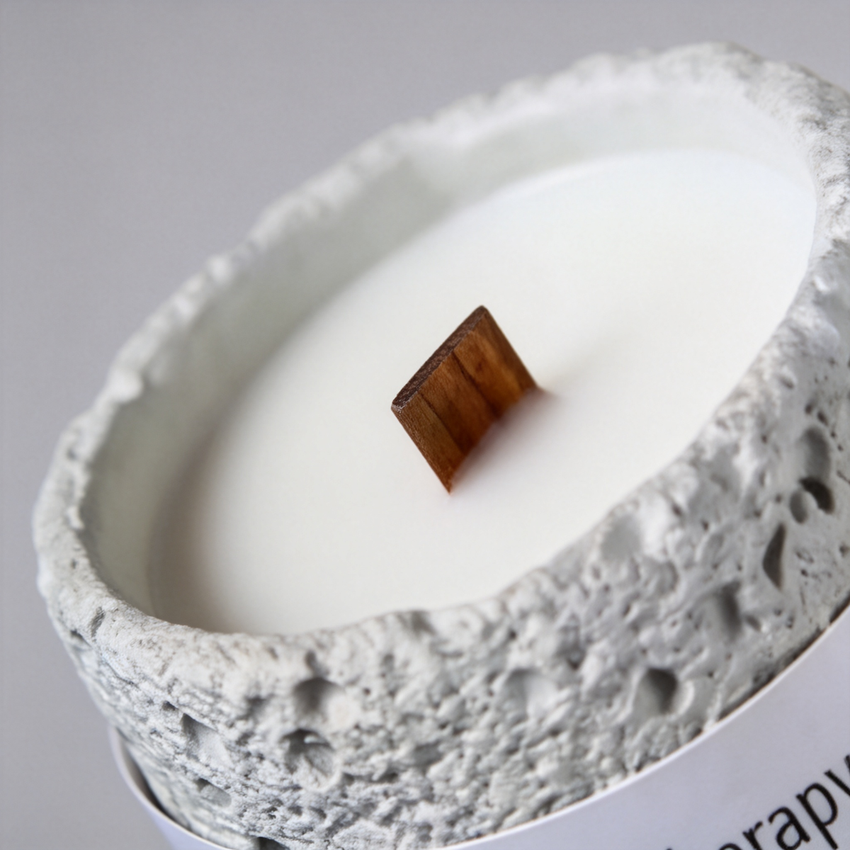 🌼 Luxury Gardenia Candle | Stone-Textured Vessel | Cozy Home Décor | Elegant Floral Gift