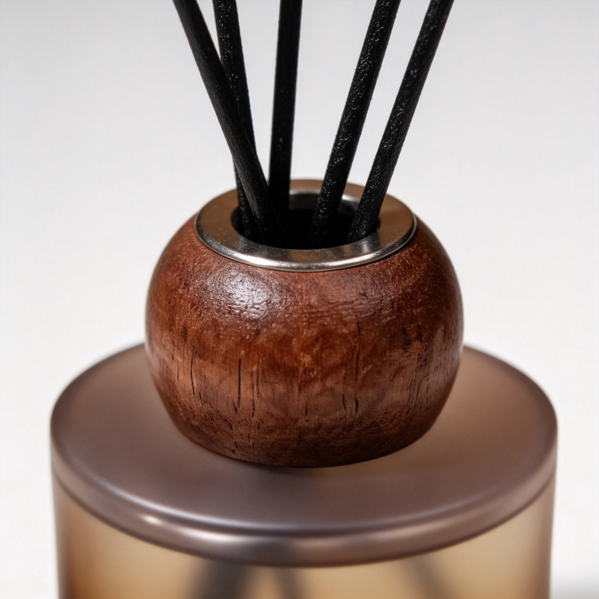 🍃 Zen Tea Diffuser | Frosted Glass & Wood | Serene Home Gift