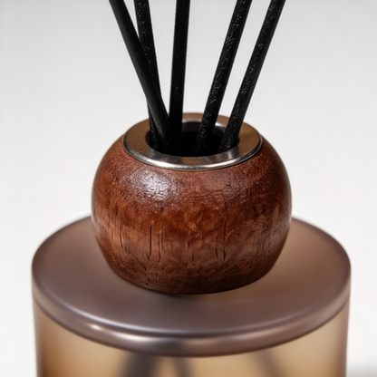🍃 Zen Tea Diffuser | Frosted Glass & Wood | Serene Home Gift