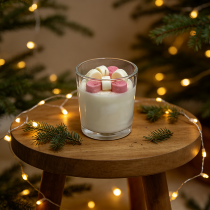 🍬 Sweet Décor | Colorful Wax Glass Candle | Cute Gift | Pastel Charm