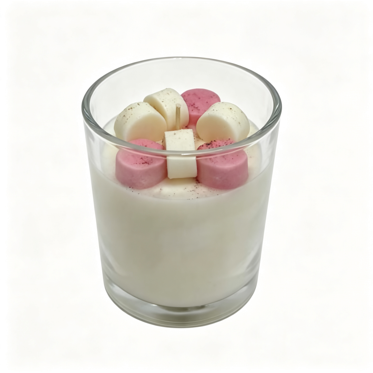 🍬 Sweet Décor | Colorful Wax Glass Candle | Cute Gift | Pastel Charm