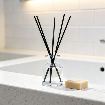 🌲 Luxury Cedarwood | Clear Glass Home Décor | Thoughtful Nature Gift